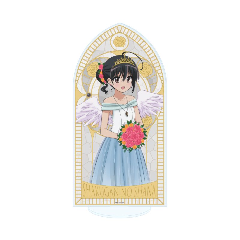BIGアクリルスタンド 灼眼のシャナ 03 Aデザイン エンジェルウェディングVer.(描き下ろしイラスト) (Big Acrylic Stand "Shakugan no Shana" 03 A Design Angel Wedding Ver. (Original Illustration))