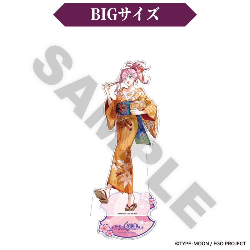 Fate/Grand Order×極楽湯・RAKU SPA BIGアクリルスタンド 宮本武蔵 ("Fate/Grand Order" x Gokurakuyu, RAKU SPA Big Acrylic Stand Miyamoto Musashi)
