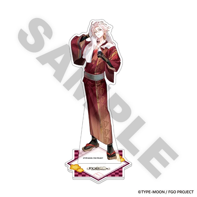 Fate/Grand Order×極楽湯・RAKU SPA アクリルスタンド カルナ ("Fate/Grand Order" x Gokurakuyu, RAKU SPA Acrylic Stand Karna)