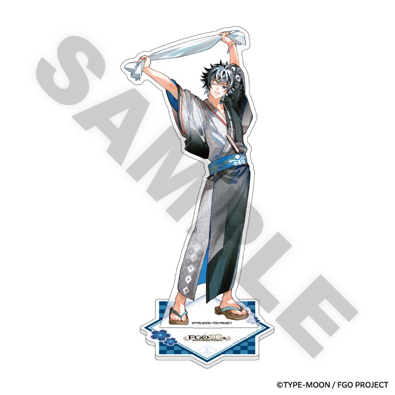 Fate/Grand Order×極楽湯・RAKU SPA アクリルスタンド シャルルマーニュ ("Fate/Grand Order" x Gokurakuyu, RAKU SPA Acrylic Stand Charlemagne)
