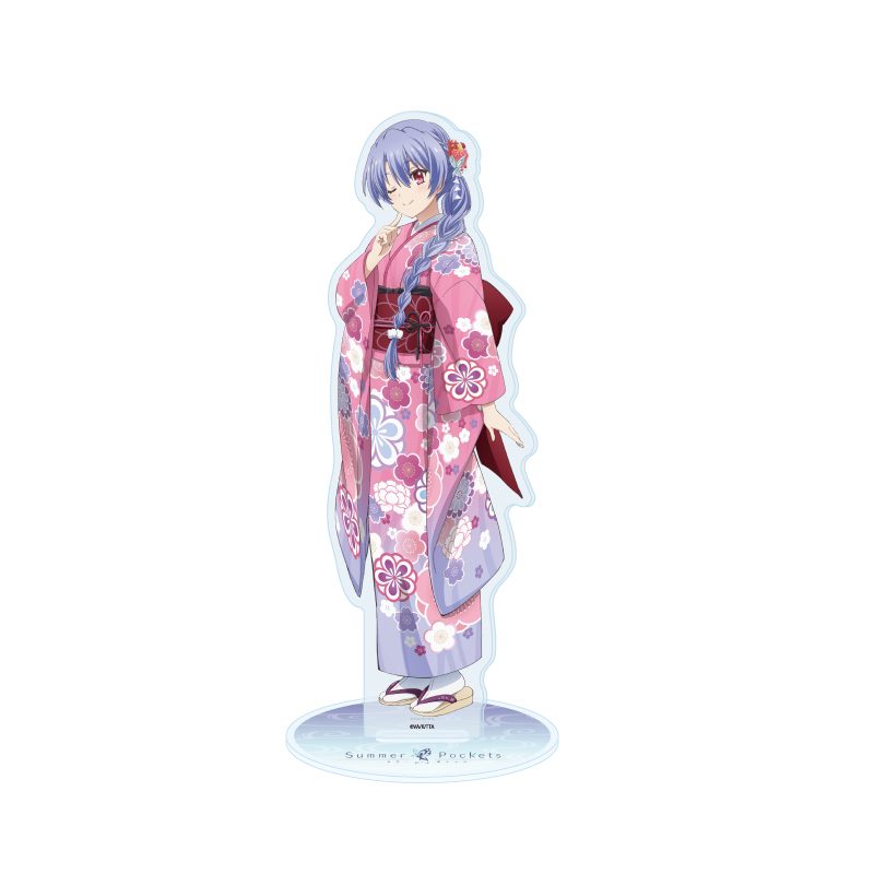 アクリルスタンド Summer Pockets 12 空門蒼 着物Ver.(描き下ろしイラスト) (Acrylic Stand "Summer Pockets" 12 Sorakado Ao Kimono Ver. (Original Illustration))