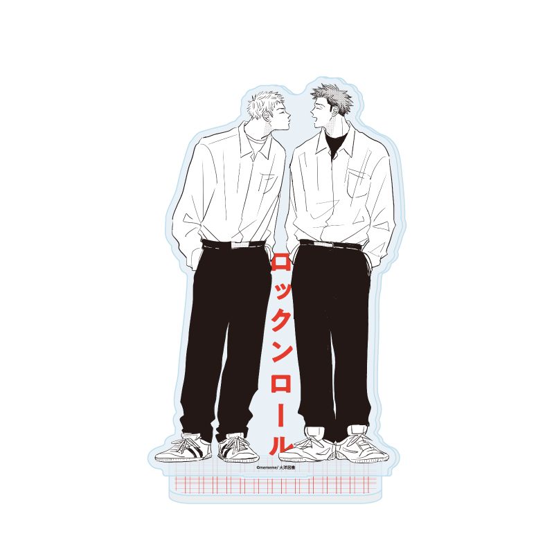 アクリルスタンド mememe先生 02 ロックンロール(公式イラスト) (Acrylic Stand mememe Works 02 "Rock 'n' Roll" (Official Illustration))