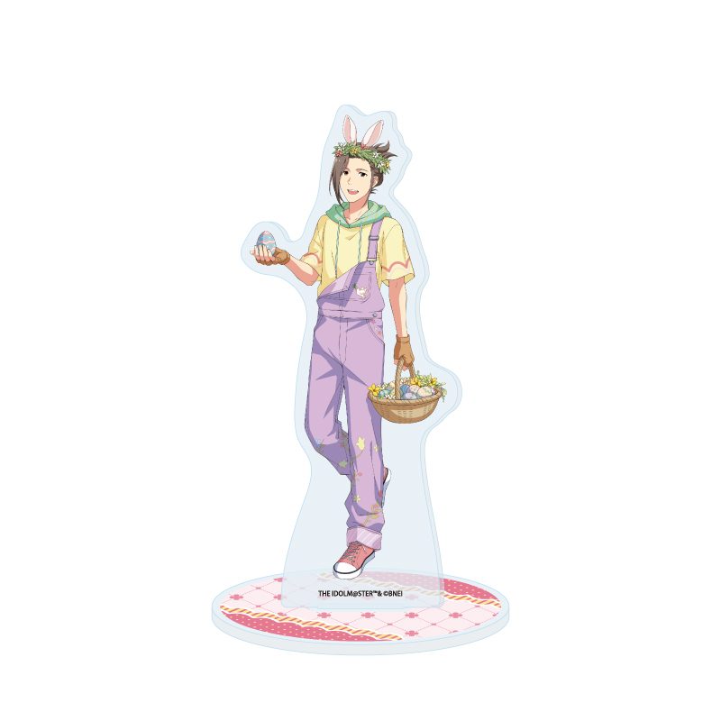 アクリルスタンド アイドルマスター SideM 37 渡辺みのり エッグハントVer.(描き下ろしイラスト) (Acrylic Stand "The Idolmaster SideM" 37 Watanabe Minori Egg Hunt Ver. (Original Illustration))