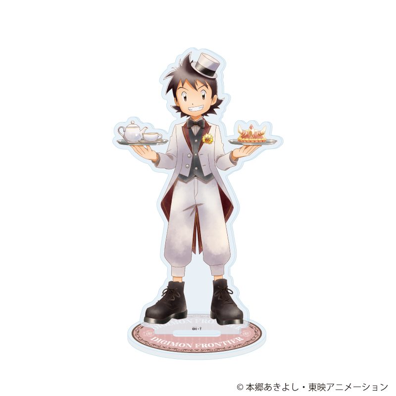 アクリルスタンド デジモンフロンティア 13 神原拓也 お茶会Ver.(描き下ろしイラスト) (Acrylic Stand "Digimon Frontier" 13 Kanbara Takuya Tea Party Ver. (Original Illstration))