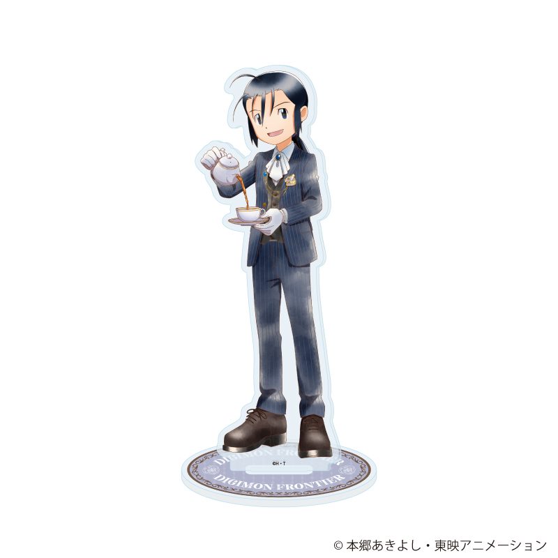 アクリルスタンド デジモンフロンティア 14 源輝二 お茶会Ver.(描き下ろしイラスト) (Acrylic Stand "Digimon Frontier" 14 Minamoto Koji Tea Party Ver. (Original Illstration))