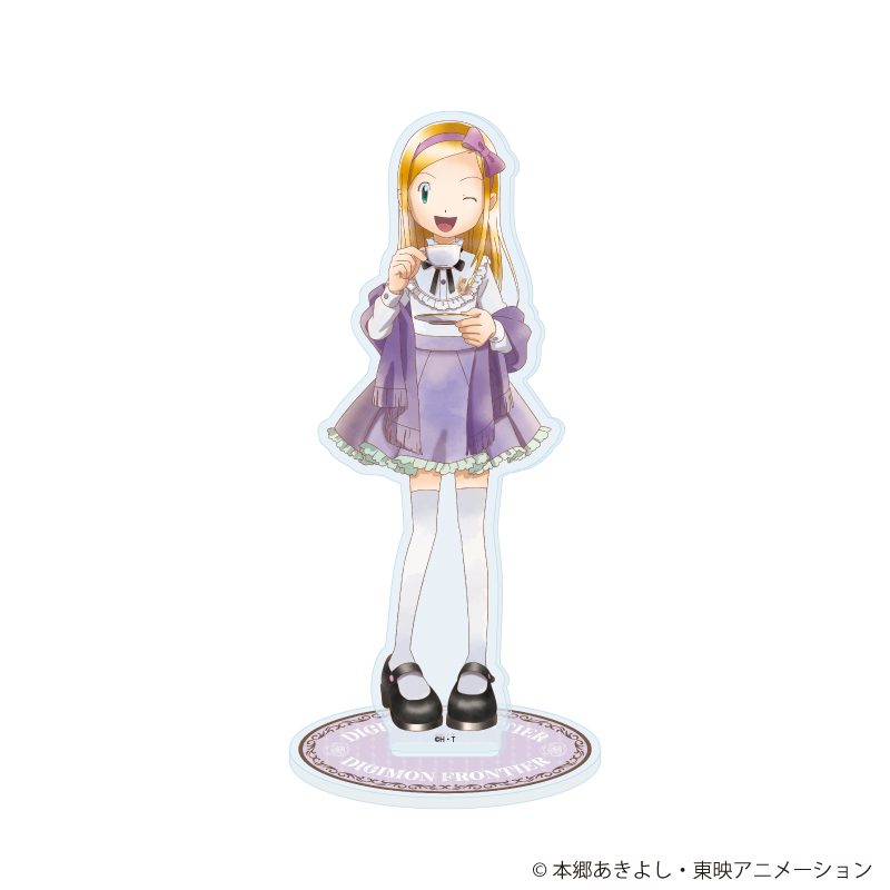 アクリルスタンド デジモンフロンティア 15 織本泉 お茶会Ver.(描き下ろしイラスト) (Acrylic Stand "Digimon Frontier" 15 Orimoto Izumi Tea Party Ver. (Original Illstration))