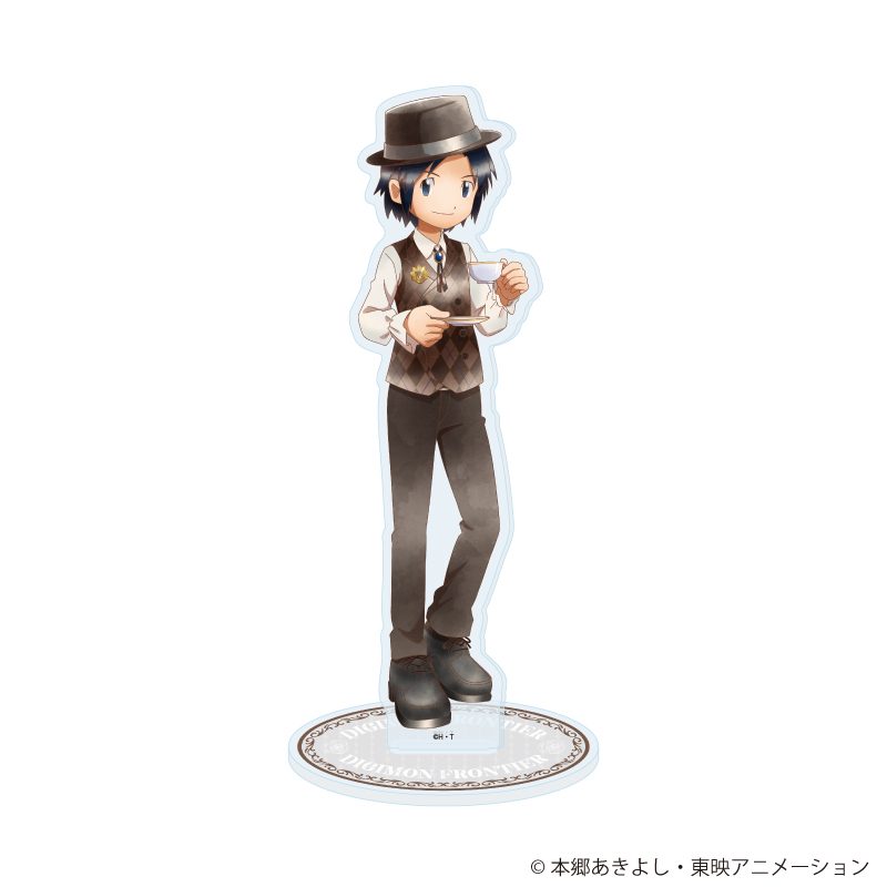 アクリルスタンド デジモンフロンティア 18 木村輝一 お茶会Ver.(描き下ろしイラスト) (Acrylic Stand "Digimon Frontier" 18 Kimura Koichi Tea Party Ver. (Original Illstration))
