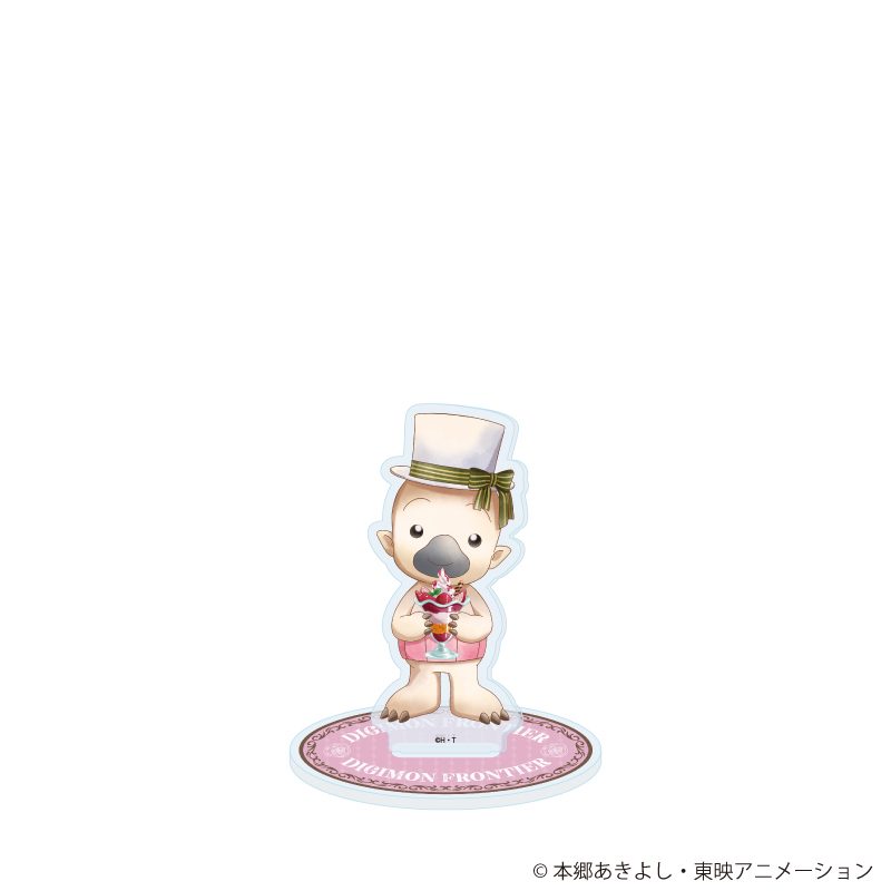 アクリルスタンド デジモンフロンティア 19 ボコモン お茶会Ver.(描き下ろしイラスト) (Acrylic Stand "Digimon Frontier" 19 Bokomon Tea Party Ver. (Original Illstration))