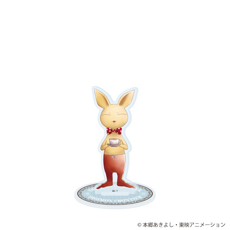 アクリルスタンド デジモンフロンティア 20 ネーモン お茶会Ver.(描き下ろしイラスト) (Acrylic Stand "Digimon Frontier" 20 Neemon Tea Party Ver. (Original Illstration))