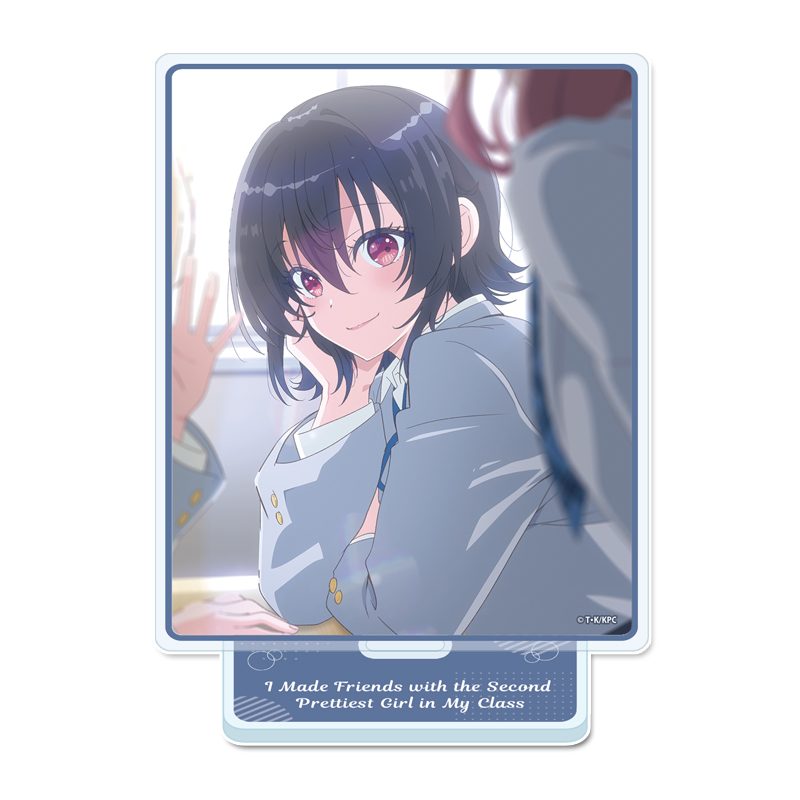 クラスで2番目に可愛い女の子と友だちになった アクリルスタンド A ("I Made Friends with the Second Prettiest Girl in My Class" Acrylic Stand A)