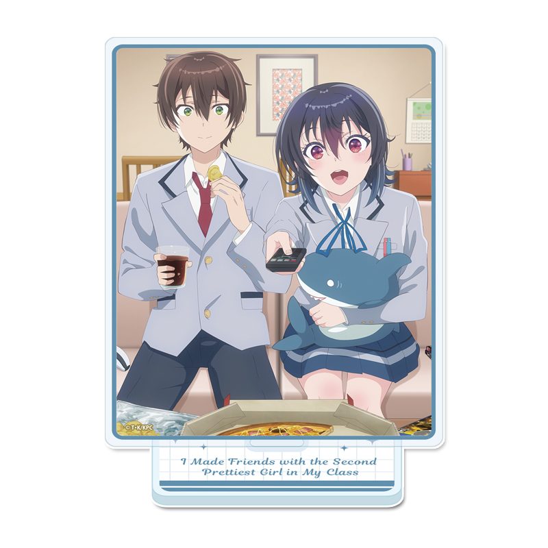 クラスで2番目に可愛い女の子と友だちになった アクリルスタンド B ("I Made Friends with the Second Prettiest Girl in My Class" Acrylic Stand B)