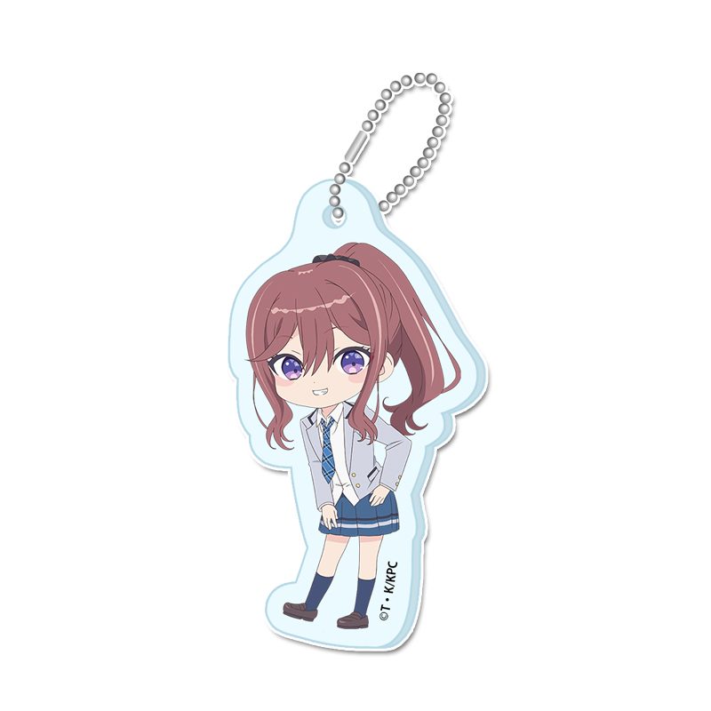 クラスで2番目に可愛い女の子と友だちになった ミニアクリルキーホルダー 新田新奈 ("I Made Friends with the Second Prettiest Girl in My Class" Mini Acrylic Key Chain Nitta Nina)