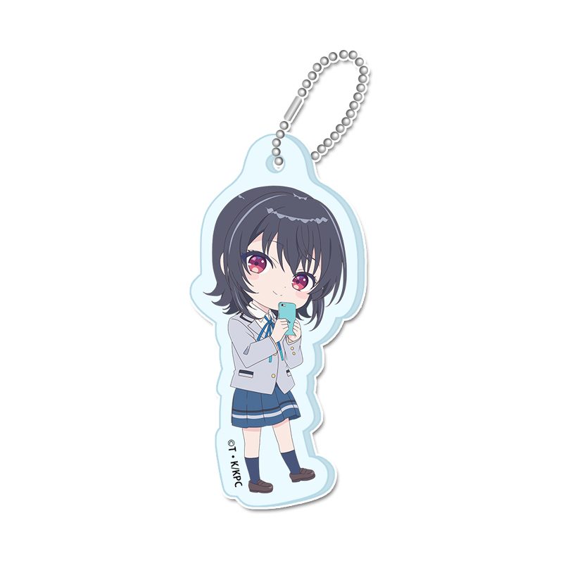 クラスで2番目に可愛い女の子と友だちになった ミニアクリルキーホルダー 朝凪海 ("I Made Friends with the Second Prettiest Girl in My Class" Mini Acrylic Key Chain Asanagi Umi)