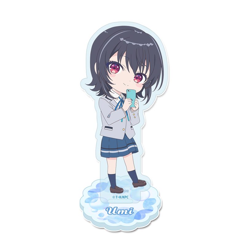 クラスで2番目に可愛い女の子と友だちになった ミニキャラアクリルスタンド 朝凪海 ("I Made Friends with the Second Prettiest Girl in My Class" Mini Character Acrylic Stand Asanagi Umi)