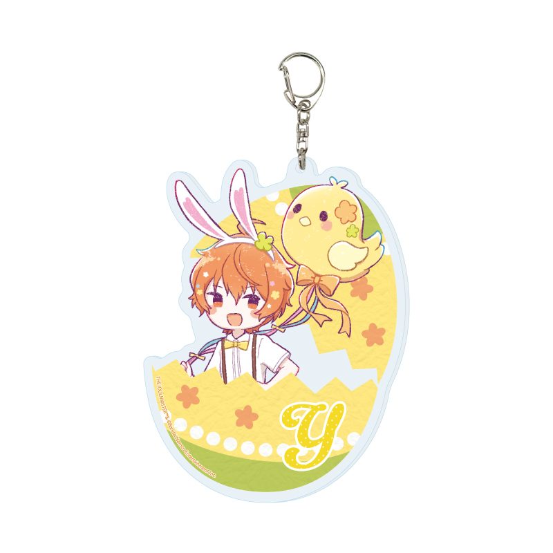 デカアクリルキーホルダー アイドルマスター SideM 02 蒼井悠介 エッグハントVer.(グラフアートイラスト) (Deka Acrylic Key Chain "The Idolmaster SideM" 02 Aoi Yusuke Egg Hunt Ver. (Graff Art Illustration))