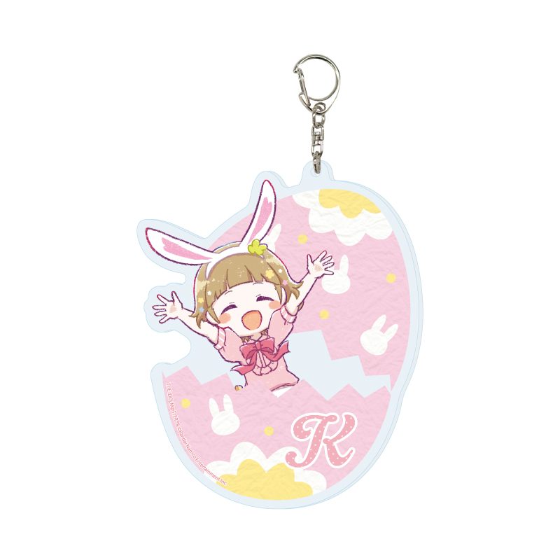 デカアクリルキーホルダー アイドルマスター SideM 04 姫野かのん エッグハントVer.(グラフアートイラスト) (Deka Acrylic Key Chain "The Idolmaster SideM" 04 Himeno Kanon Egg Hunt Ver. (Graff Art Illustration))