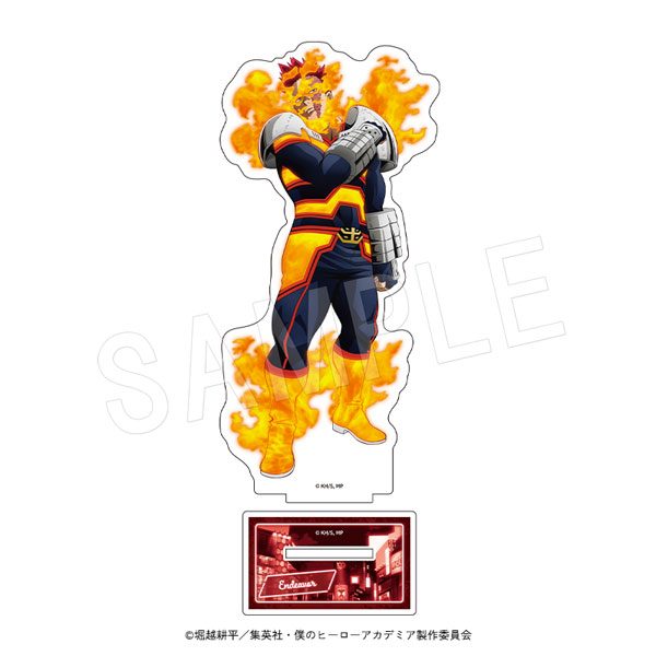 僕のヒーローアカデミア アクリルフィギュアスタンド SHIBUYA HEROES MISSION Ver. エンデヴァー ("My Hero Academia" Acrylic Figure Stand Shibuya Heroes Mission Ver. Endeavor)
