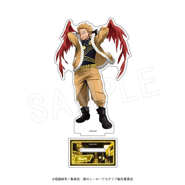 僕のヒーローアカデミア アクリルフィギュアスタンド SHIBUYA HEROES MISSION Ver. ホークス ("My Hero Academia" Acrylic Figure Stand Shibuya Heroes Mission Ver. Hawks)