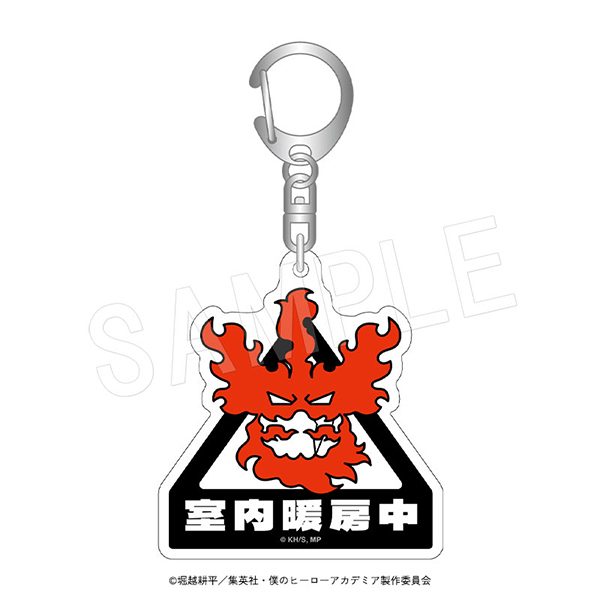 僕のヒーローアカデミア ホテル案内キーホルダー エンデヴァー ("My Hero Academia" Hotel Information Key Chain Endeavor)