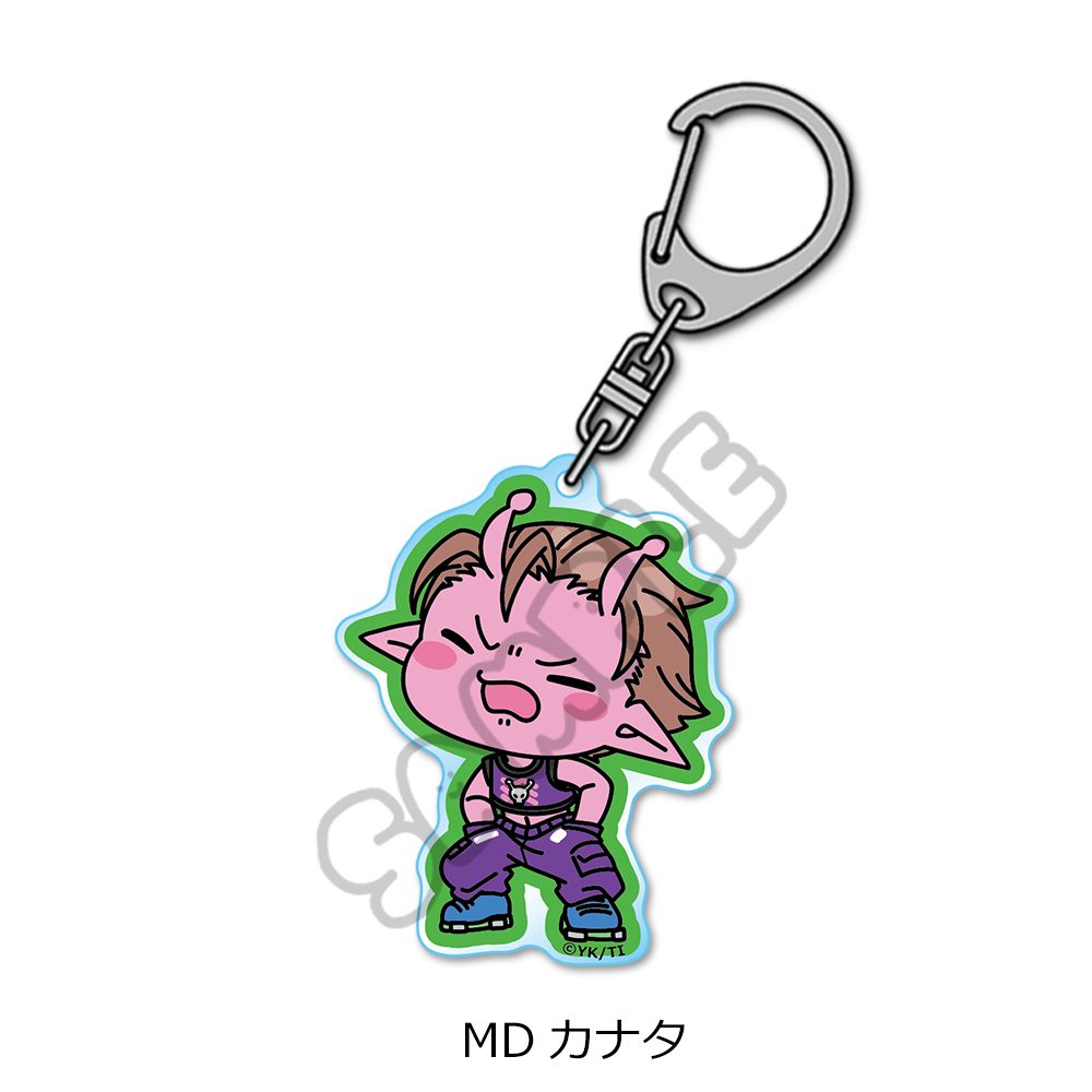 銀河特急 ミルキー☆サブウェイ アクリルキーホルダー(mochocho) MD カナタ ("MILKY SUBWAY THE GALACTIC LIMITED EXPRESS" Acrylic Key Chain (mochocho) MD Kanata)