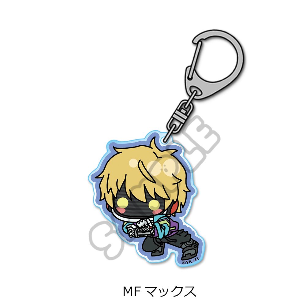 銀河特急 ミルキー☆サブウェイ アクリルキーホルダー(mochocho) MF マックス ("MILKY SUBWAY THE GALACTIC LIMITED EXPRESS" Acrylic Key Chain (mochocho) MF Max)