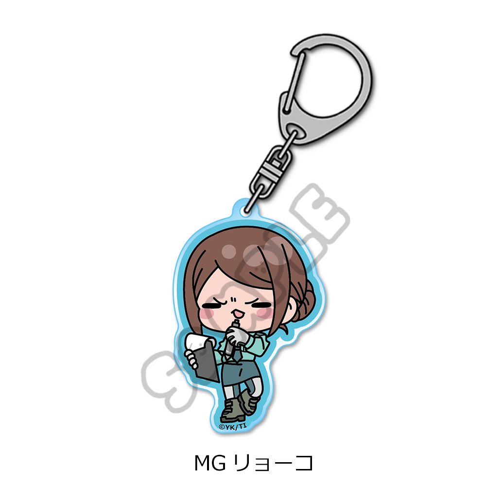 銀河特急 ミルキー☆サブウェイ アクリルキーホルダー(mochocho) MG リョーコ ("MILKY SUBWAY THE GALACTIC LIMITED EXPRESS" Acrylic Key Chain (mochocho) MG Ryoko)