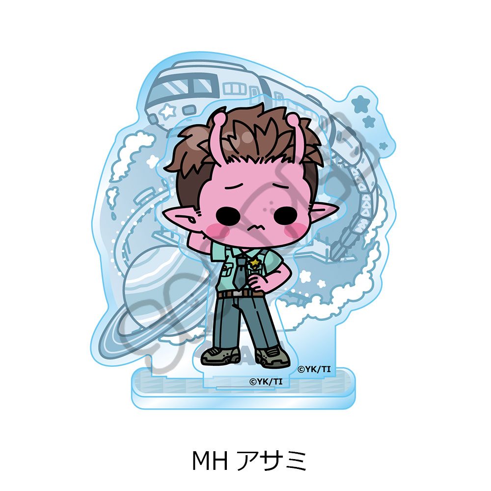銀河特急 ミルキー☆サブウェイ アクリルスタンド(mochocho) MH アサミ ("MILKY SUBWAY THE GALACTIC LIMITED EXPRESS" Acrylic Stand (mochocho) MH Asami)