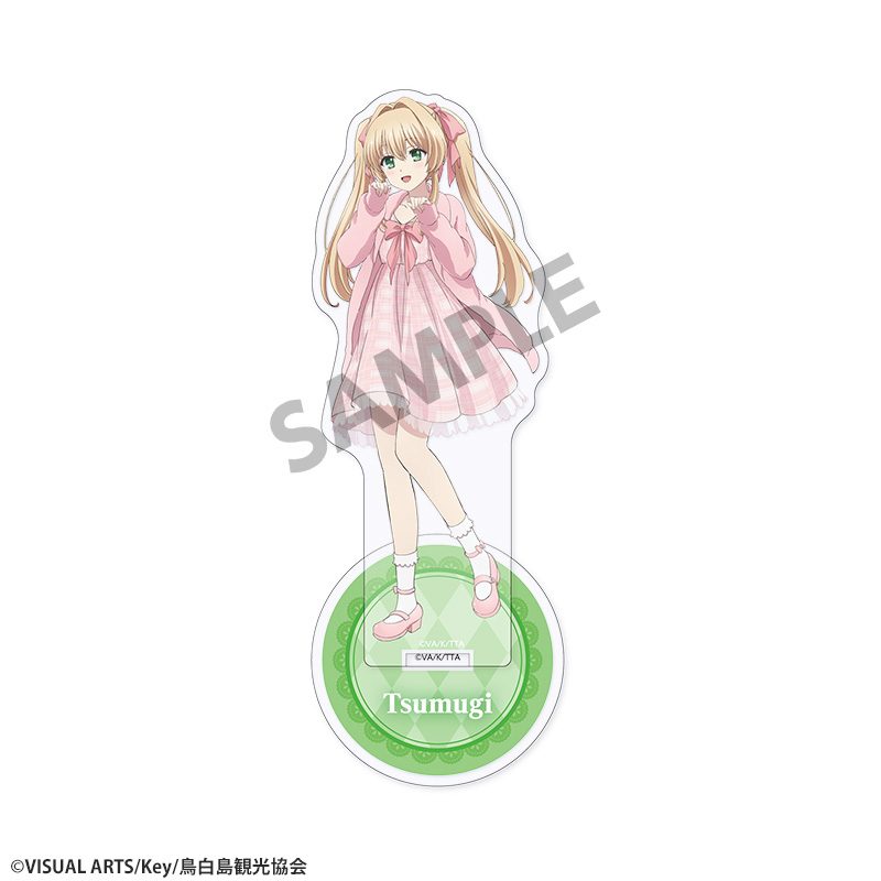 Summer Pockets 描き下ろしアクリルスタンド 紬ヴェンダース ゆめかわVer. ("Summer Pockets" Original Illustration Acrylic Stand Tsumugi Wenders Yumekawa Ver.)