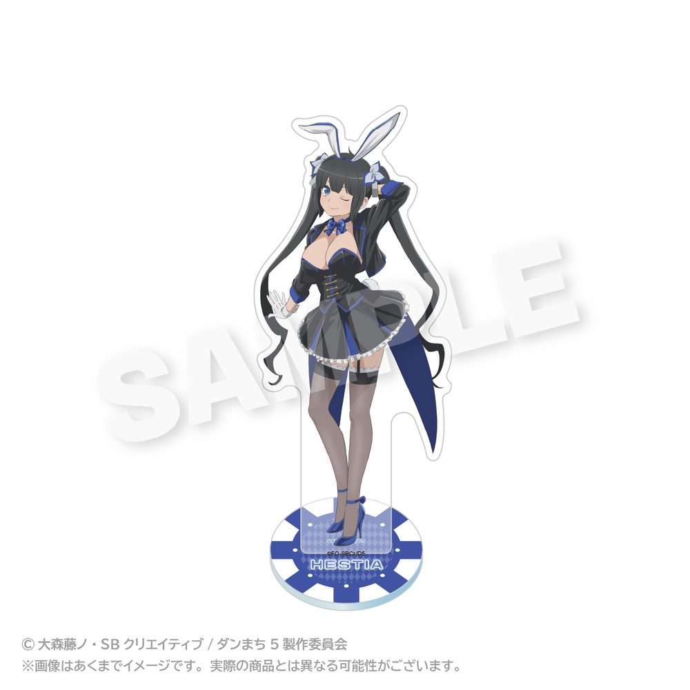 ダンジョンに出会いを求めるのは間違っているだろうかV アクリルスタンド ヘスティア ("Is It Wrong to Try to Pick Up Girls in a Dungeon? V" Acrylic Stand Hestia)