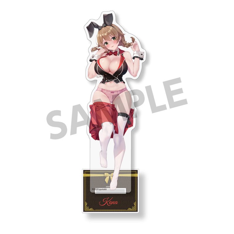 バニーガーデン 描き下ろしBIGアクリルスタンド 花奈 A ("Bunny Garden" Original Illustration Big Acrylic Stand Kana A)