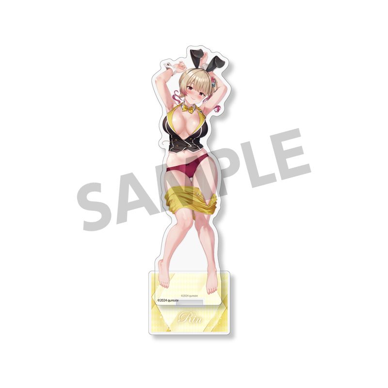 バニーガーデン 描き下ろしアクリルスタンド 凜 A ("Bunny Garden" Original Illustration Acrylic Stand Rin A)