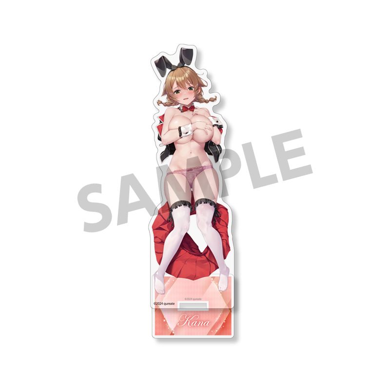 バニーガーデン 描き下ろしアクリルスタンド 花奈 B ("Bunny Garden" Original Illustration Acrylic Stand Kana B)
