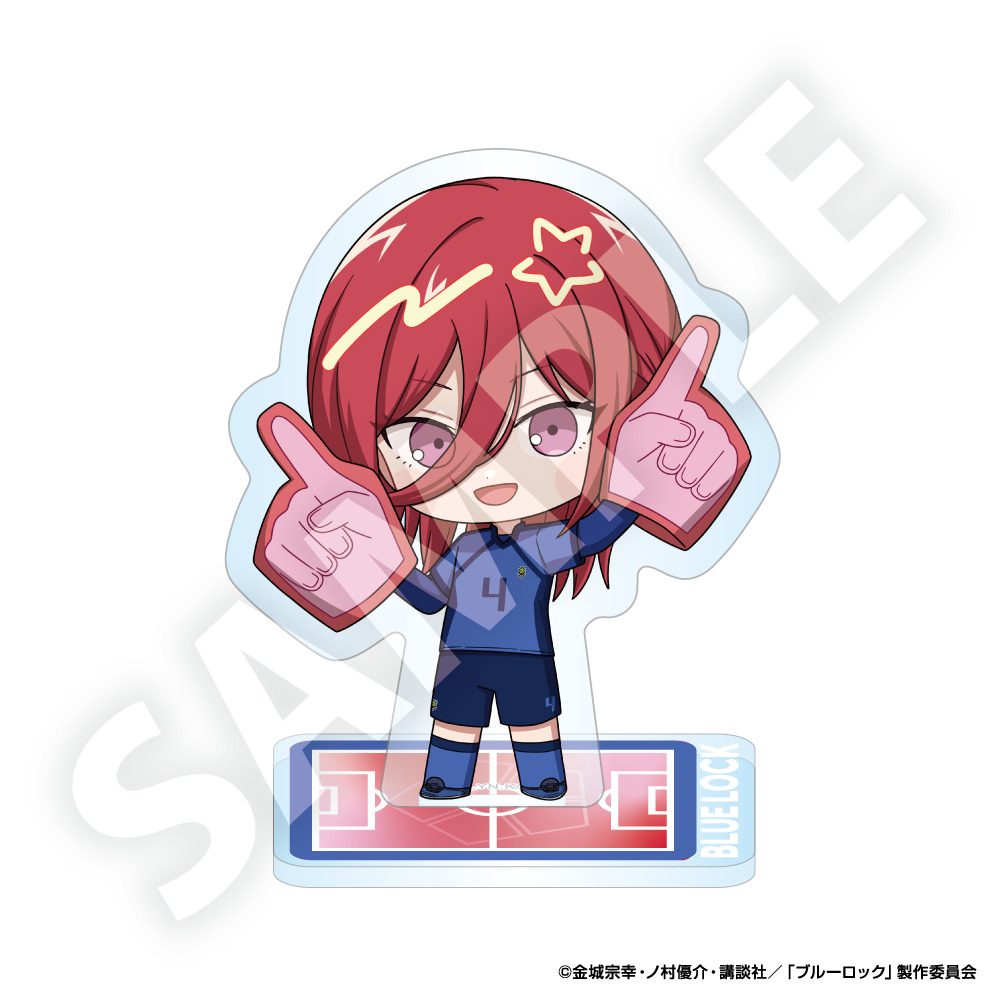 ブルーロック フレフレンズアクリルスタンド Vol.2 千切豹馬 ("Blue Lock" Furefriends Acrylic Stand Vol. 2 Chigiri Hyoma)