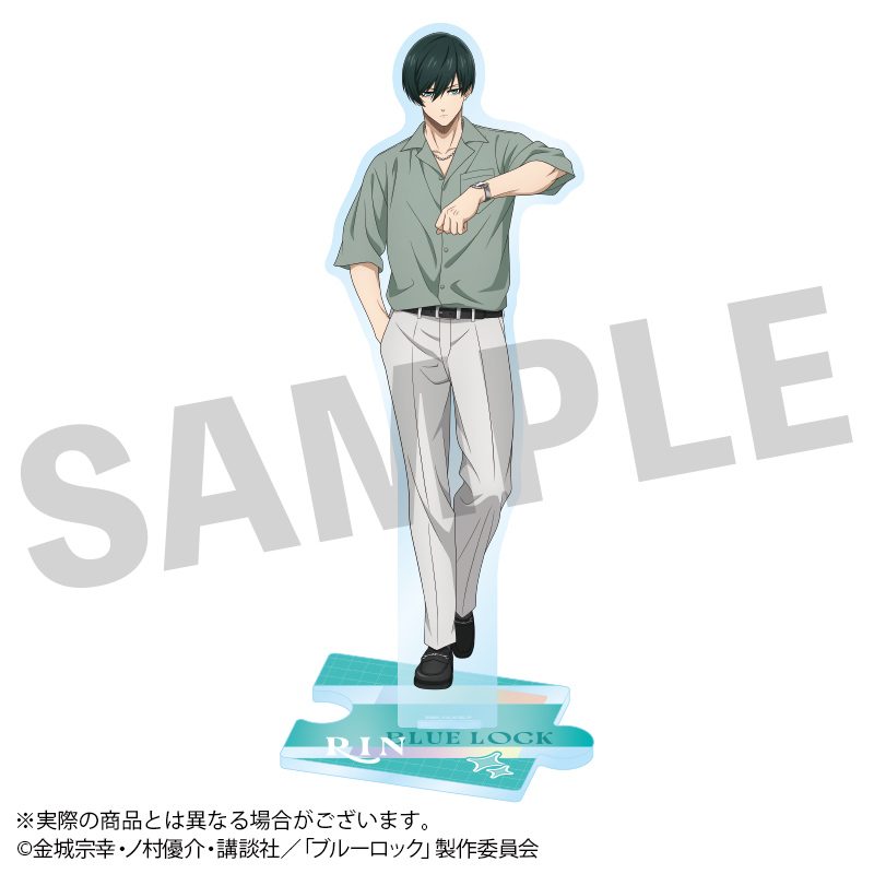 ブルーロック 描き下ろしアクリルスタンド Vol.3 糸師凛 ("Blue Lock" Original Illustration Acrylic Stand Vol. 3 Itoshi Rin)
