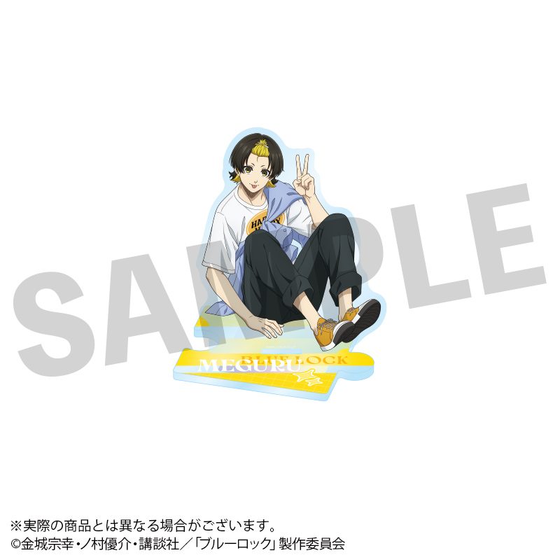 ブルーロック 描き下ろしアクリルスタンド Vol.3 蜂楽廻 ("Blue Lock" Original Illustration Acrylic Stand Vol. 3 Bachira Meguru)