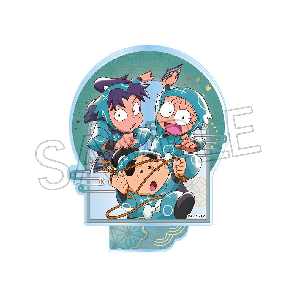 忍たま乱太郎 ヴィンテージシリーズ アクリルスタンド Vol.4 乱太郎&きり丸&しんべヱ ("Nintama Rantaro" Vintage Series Acrylic Stand Vol. 4 Rantaro & Kirimaru & Shinbei)