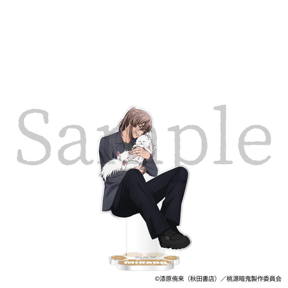 桃源暗鬼 アクリルスタンド 描き起こし 桃寺神門 ("Tougen Anki" Acrylic Stand Original Illustration Momodera Mikado)