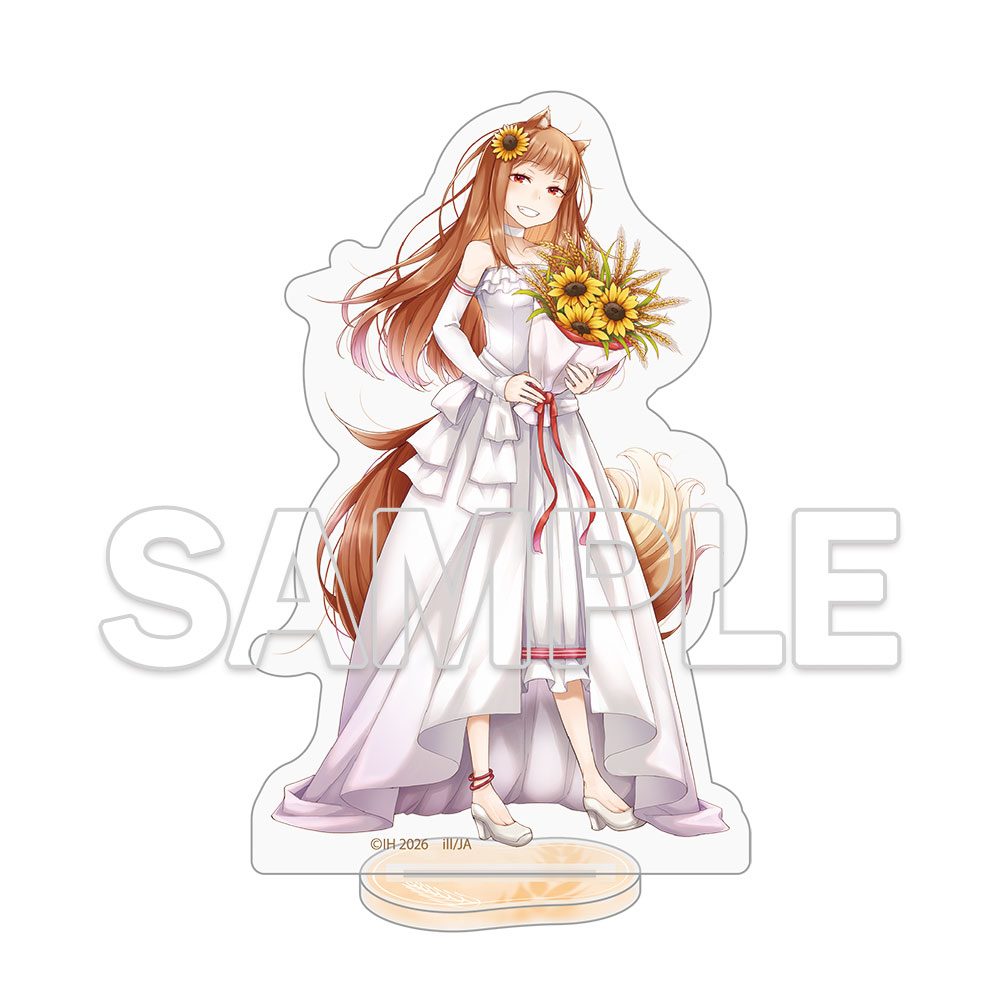 狼と香辛料 原作20周年記念 アクリルフィギュア ブライドVer. ("Spice and Wolf" Original 20th Anniversary Acrylic Figure Bride Ver.)