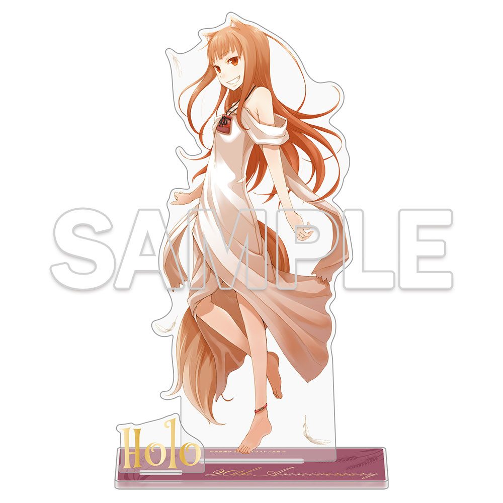狼と香辛料 原作20周年記念 アクリルフィギュア ホロ -Mellow- ("Spice and Wolf" Original 20th Anniversary Acrylic Figure Holo -Mellow-)