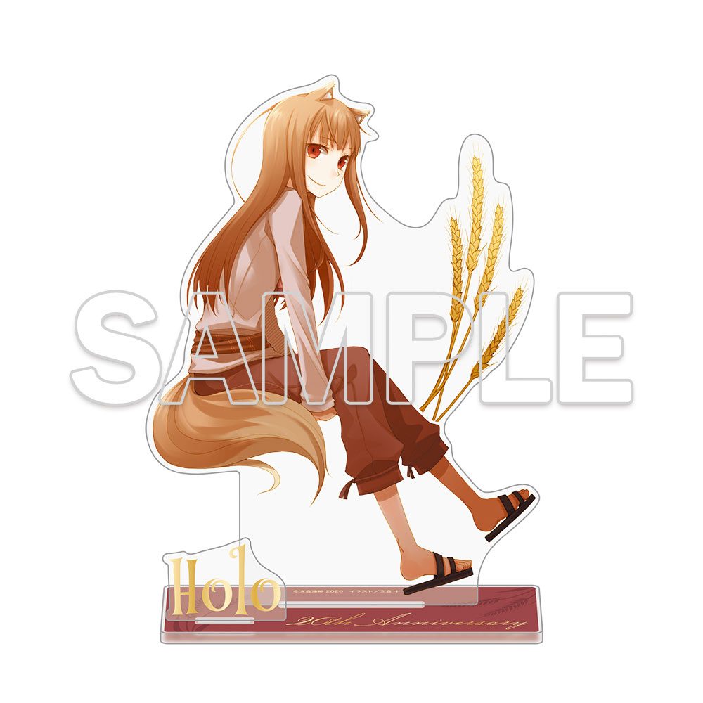 狼と香辛料 原作20周年記念 アクリルフィギュア ホロ -Wing- ("Spice and Wolf" Original 20th Anniversary Acrylic Figure Holo -Wing-)