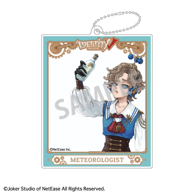 IdentityV 第五人格 フォトフレームアクリルキーホルダー 気象学者 マリンルック×スチームパンク ("Identity V" Photo Frame Acrylic Key Chain Meteorologist Marine Look x Steampunk)