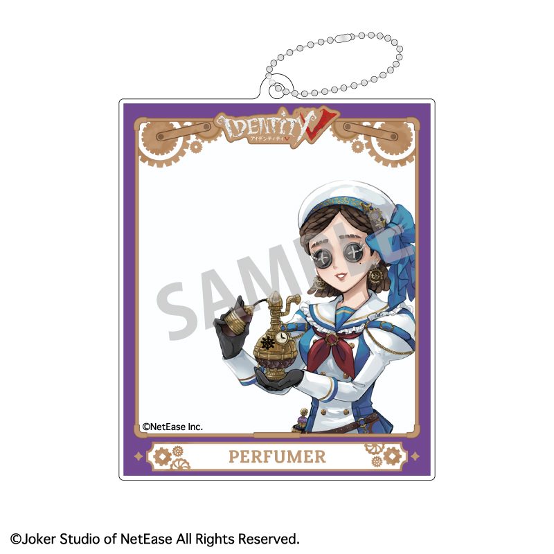 IdentityV 第五人格 フォトフレームアクリルキーホルダー 調香師 マリンルック×スチームパンク ("Identity V" Photo Frame Acrylic Key Chain Perfumer Marine Look x Steampunk)