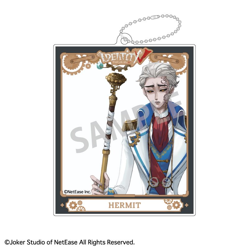 IdentityV 第五人格 フォトフレームアクリルキーホルダー 隠者 マリンルック×スチームパンク ("Identity V" Photo Frame Acrylic Key Chain Hermit Marine Look x Steampunk)