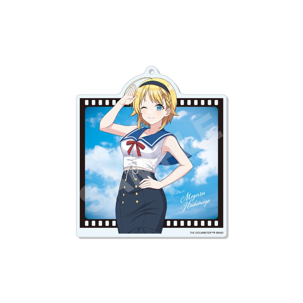 アイドルマスター シャイニーカラーズ デカアクキー 03 八宮めぐる ("The Idolmaster Shiny Colors" Deka Acrylic Key Chain 03 Hachimiya Meguru)