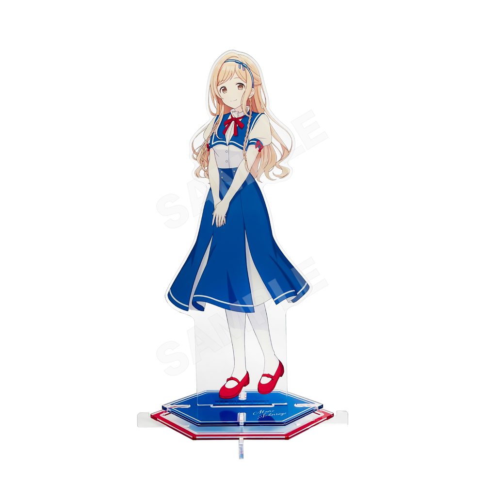 アイドルマスター シャイニーカラーズ トールアクリルスタンド 01 櫻木真乃 ("The Idolmaster Shiny Colors" Tall Acrylic Stand 01 Sakuragi Mano)