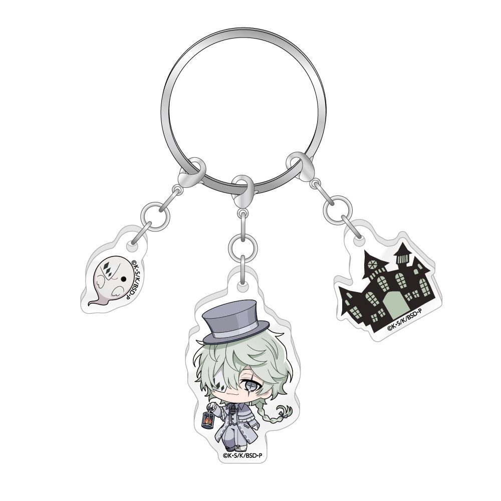 文豪ストレイドッグス 3連アクリルキーホルダー Ghost House Ver. ニコライ・G ("Bungo Stray Dogs" Triple Acrylic Key Chain Ghost House Ver. Nikolai G)