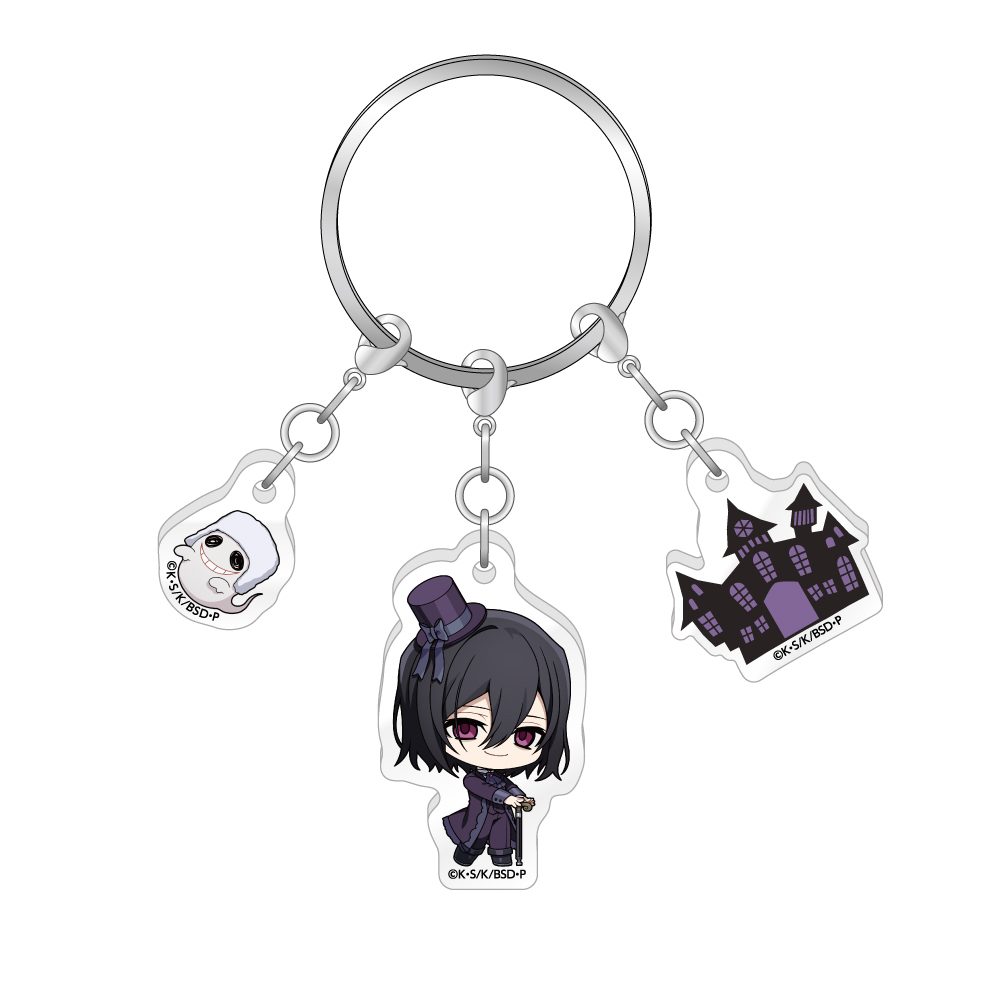 文豪ストレイドッグス 3連アクリルキーホルダー Ghost House Ver. フョードル・D ("Bungo Stray Dogs" Triple Acrylic Key Chain Ghost House Ver. Fyodor D)