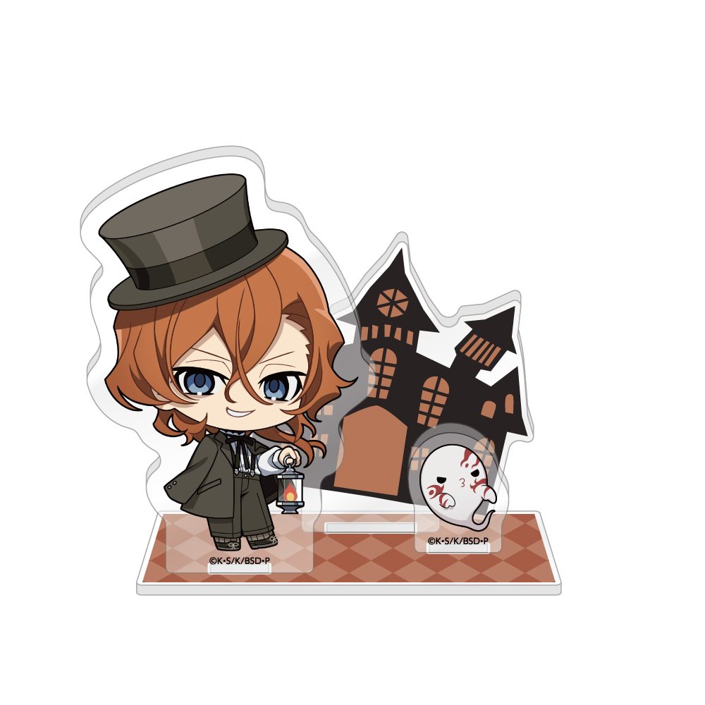 文豪ストレイドッグス ミニアクリルジオラマ Ghost House Ver. 中原中也 ("Bungo Stray Dogs" Mini Acrylic Diorama Ghost House Ver. Nakahara Chuya)