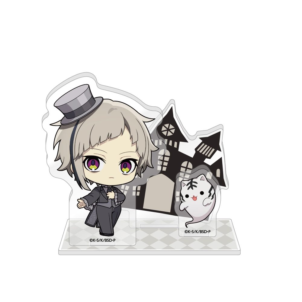 文豪ストレイドッグス ミニアクリルジオラマ Ghost House Ver. 中島敦 ("Bungo Stray Dogs" Mini Acrylic Diorama Ghost House Ver. Nakajima Atsushi)