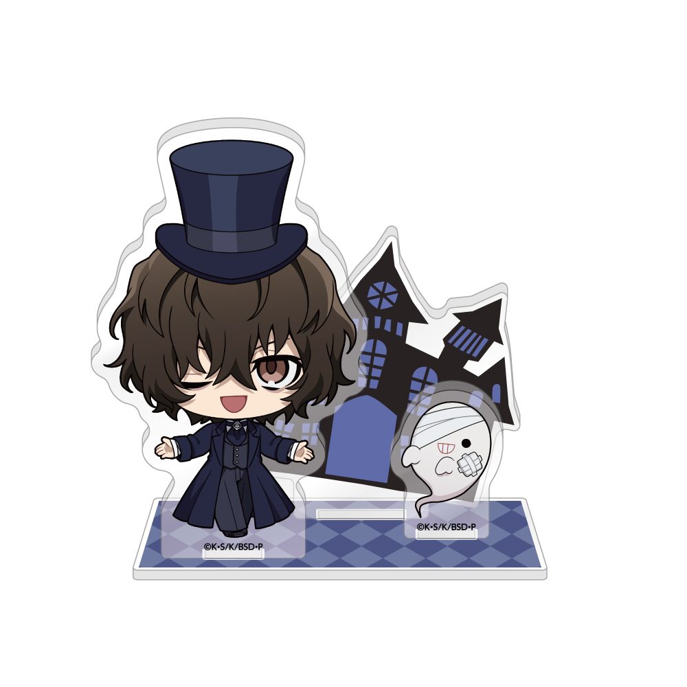 文豪ストレイドッグス ミニアクリルジオラマ Ghost House Ver. 太宰治 ("Bungo Stray Dogs" Mini Acrylic Diorama Ghost House Ver. Dazai Osamu)